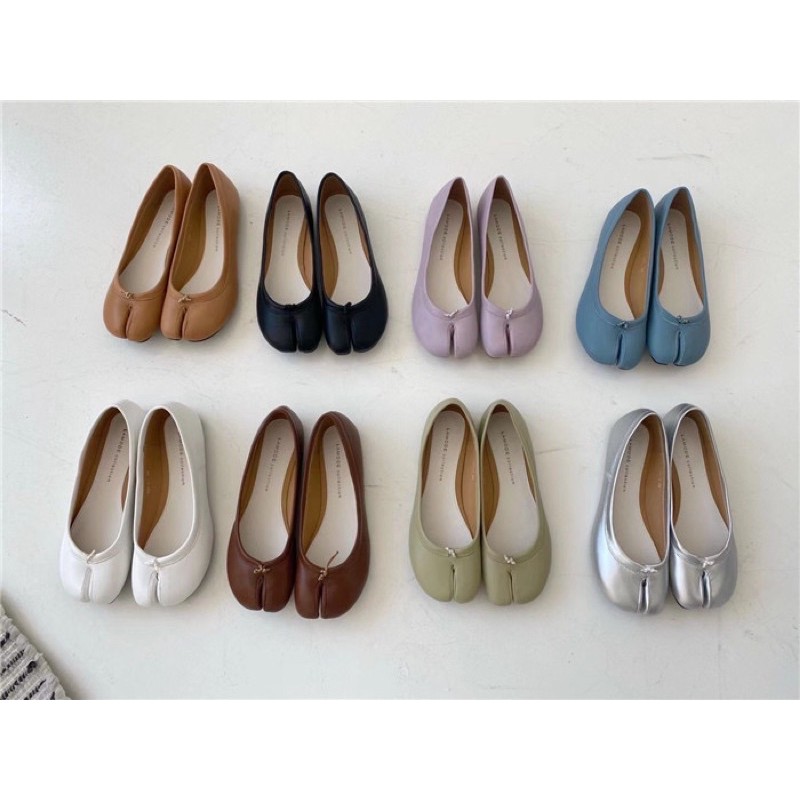 Giày búp bê móng heo maison margiela hàn quốc