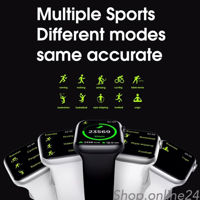 [Mã ELMS4 giảm 7% đơn 500K] Đồng Hồ Thông Minh W46 seri 6 Thay Ảnh Nền Sạc không dây Chống nước | BigBuy360 - bigbuy360.vn