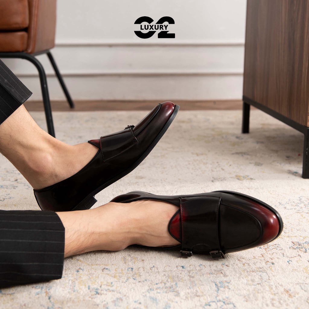 Giày lười nam Luxury giày nam da bò Ý nhập khẩu + Đế Da + bảo hành 24 tháng  nhiều size