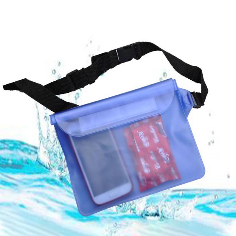 Túi đựng điện thoại LOCO FISH bằng pvc ba lớp chống nước có thể chạm màn hình cảm ứng