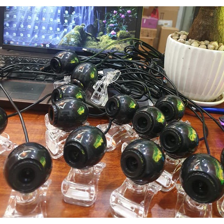 Webcam kẹp HD 720P kèm Micro siêu nét - Hỗ trợ học trực tuyến | BigBuy360 - bigbuy360.vn