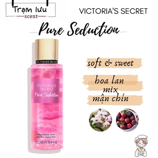 Pure Seduction- Xịt nước hoa toàn thân Body mist Victoria's Secret 5ml-30ml [Chính hãng 100%]