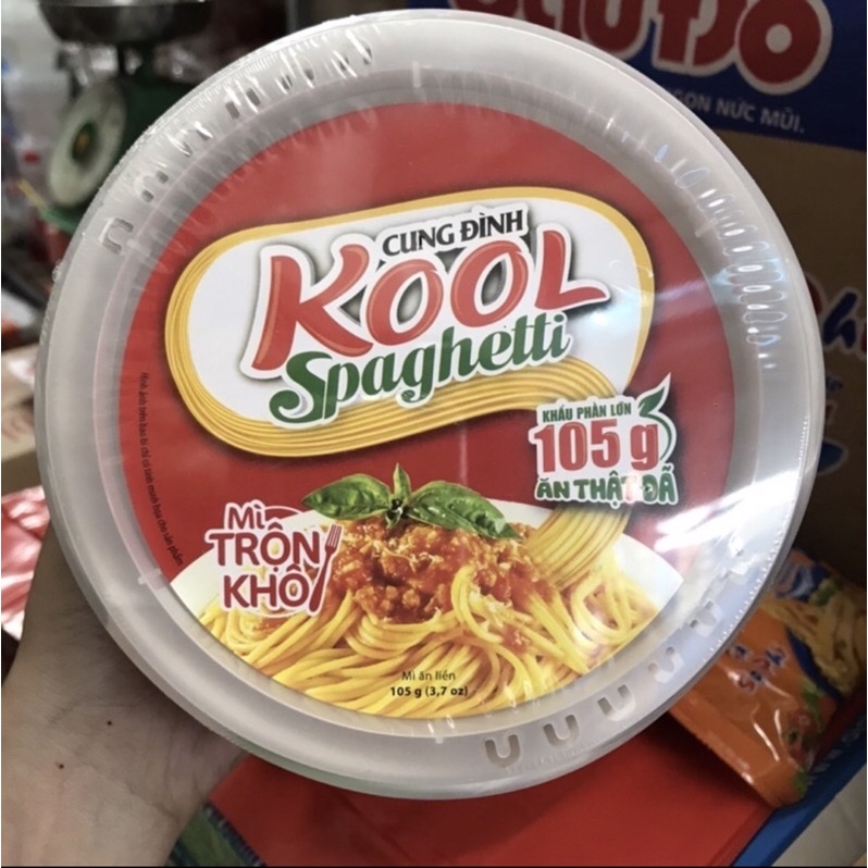 Mì tô trộn Cung Đình Kool có 2 loại