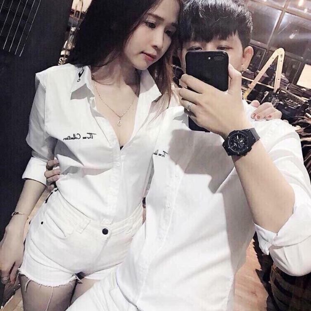 Sơmi lụa nam nữ cao cấp đủ size
