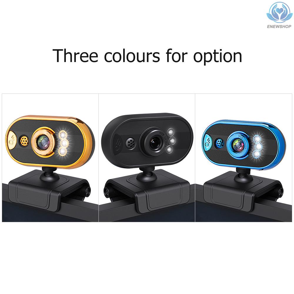 Webcam Usb 480p Tích Hợp Micro Có Đèn Led Hỗ Trợ Phát Trực Tuyến Cho Máy Tính | BigBuy360 - bigbuy360.vn