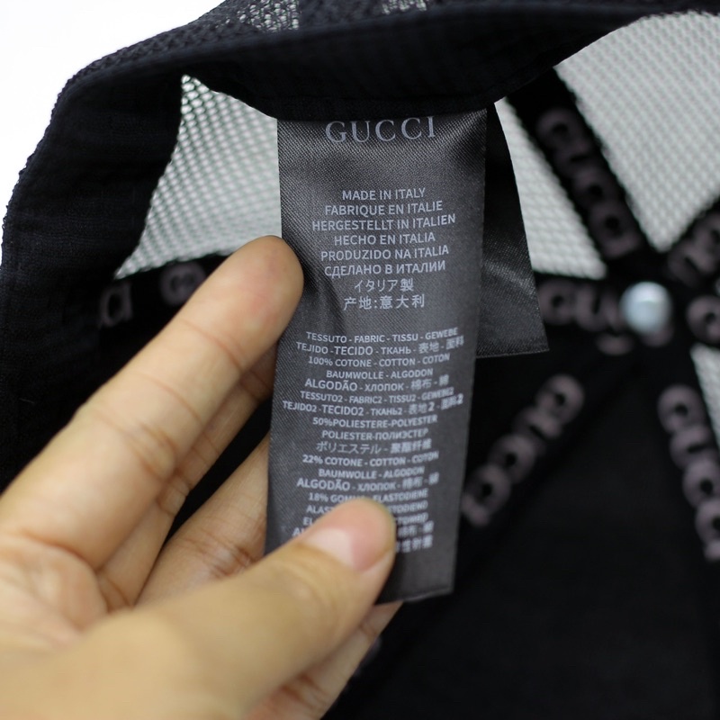 Mũ lưỡi trai gucci lưới cao cấp