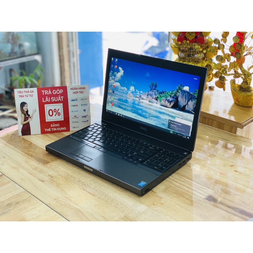 Laptop Dell Precision M4800 i7-4800MQ Ram 8GB SSD 256GB Vga NVIDIA K1100 15.6 inch Full HD