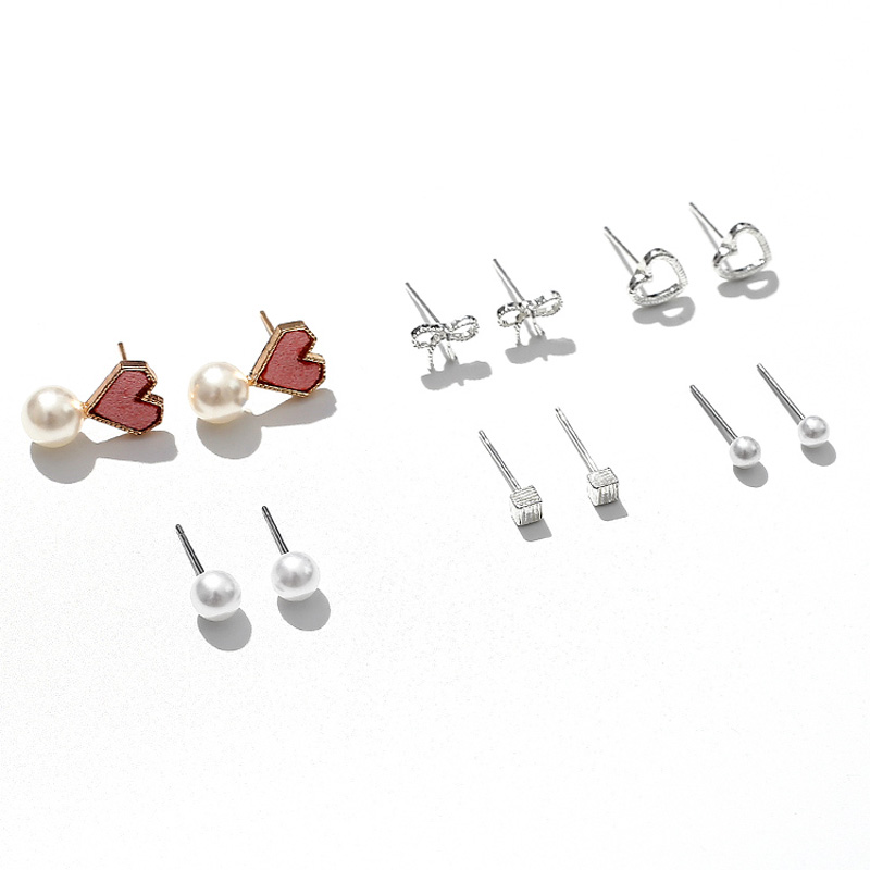 Set Hoa Tai Đính Đá Lấp Lánh Thiết Kế Đáng Yêu