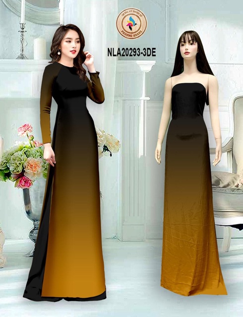 Vải áo dài ombre