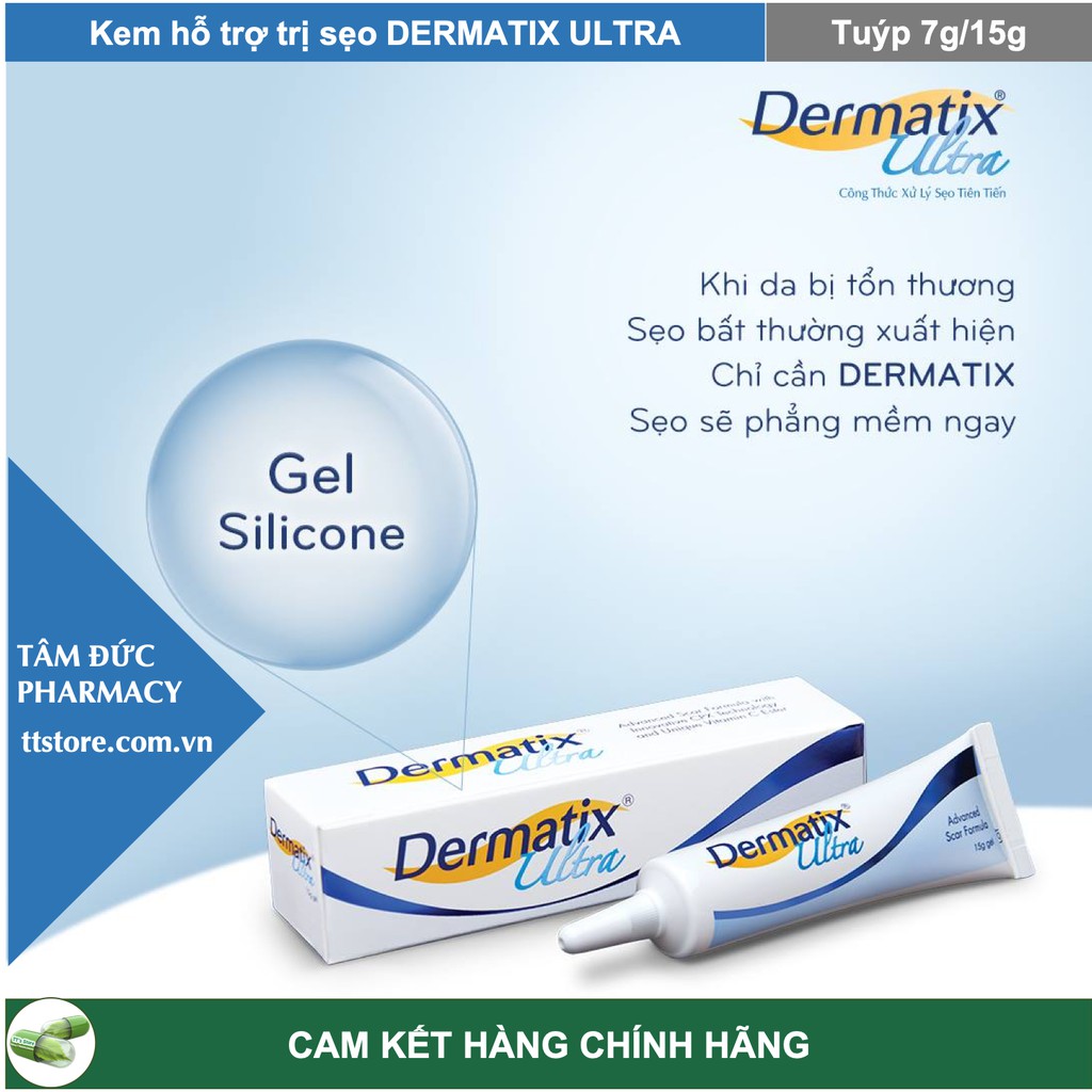 DERMATIX ULTRA - Gel làm mờ sẹo với công nghệ Silicon đột phá từ Mỹ