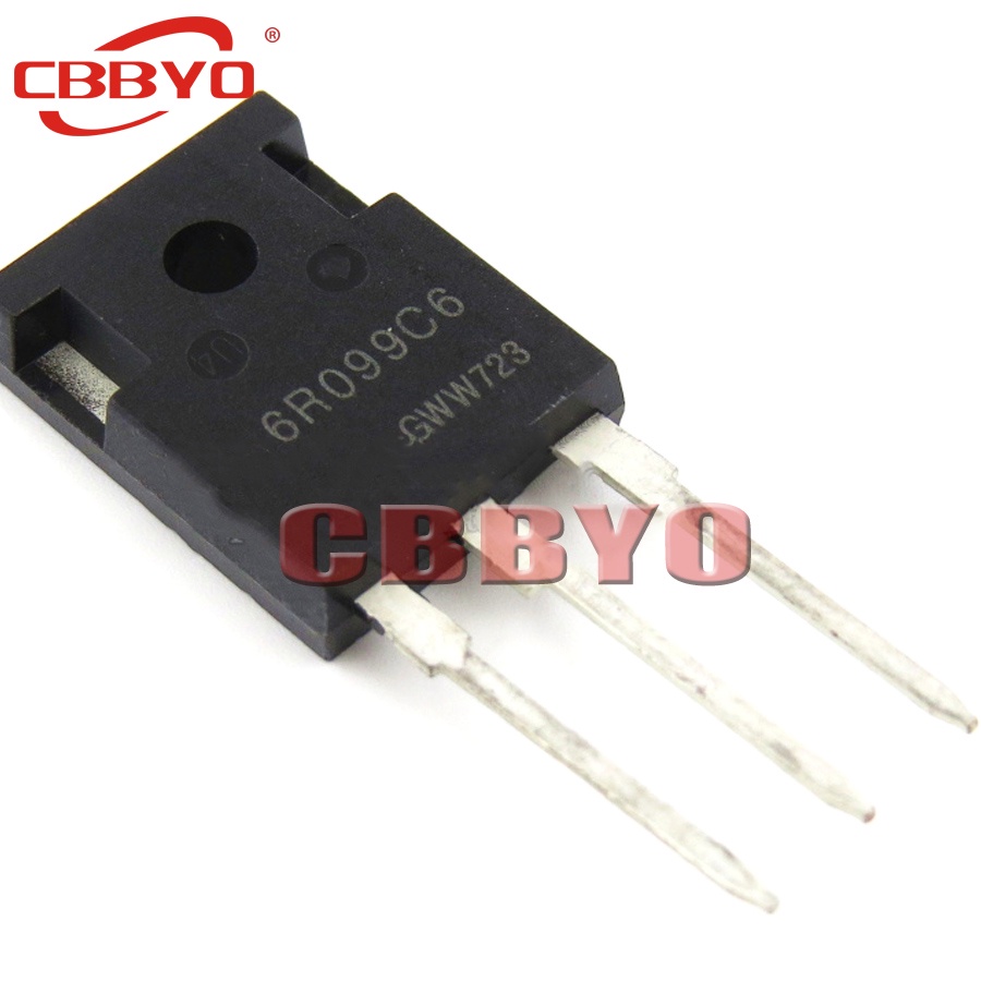 5 chiếc TO-247 6R099C6 IPW60R099C6 IPW60R099 TO-3P Thương hiệu mới yna yna