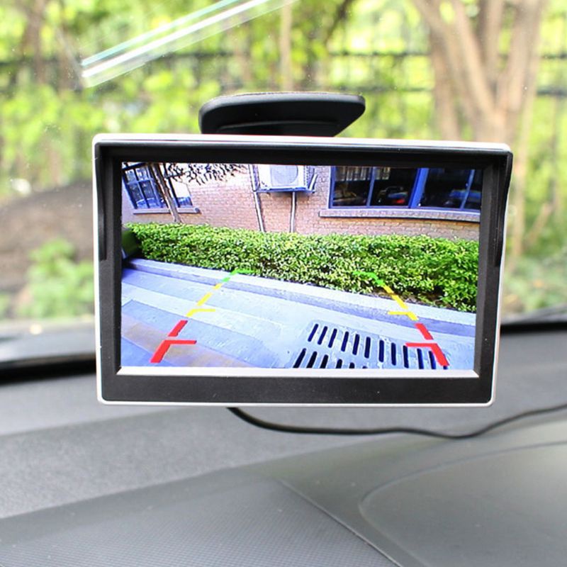 Màn Hình Hiển Thị Hỗ Trợ Đỗ Xe Ban Đêm 5 inch