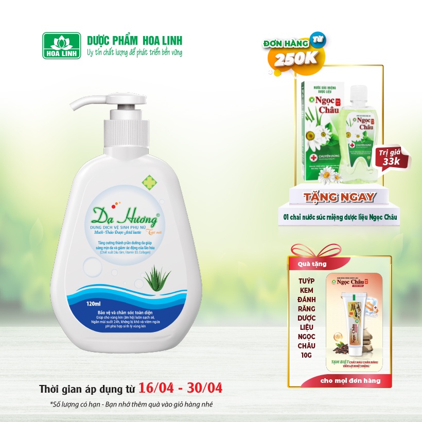 Dung dịch vệ sinh - Dạ Hương 120ml