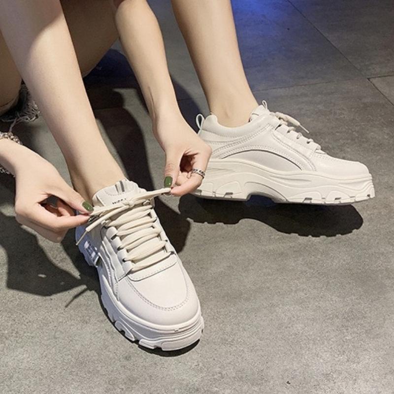 Giày thể thao nữ, giày nữ sneaker hàn quốc, đế tăng chiều cao 77622101