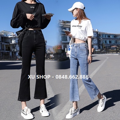 Order. Quần jean ống loe size nhỏ