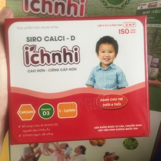 Canxi ích nhi cho trẻ (hộp 20 ống)