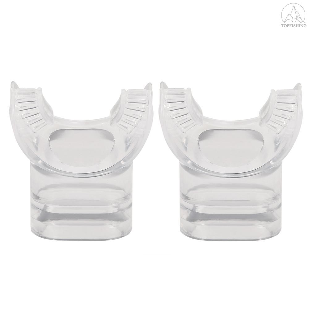 Bộ 2 Ống Ngậm Miệng Bằng Silicone Cho Ống Thở