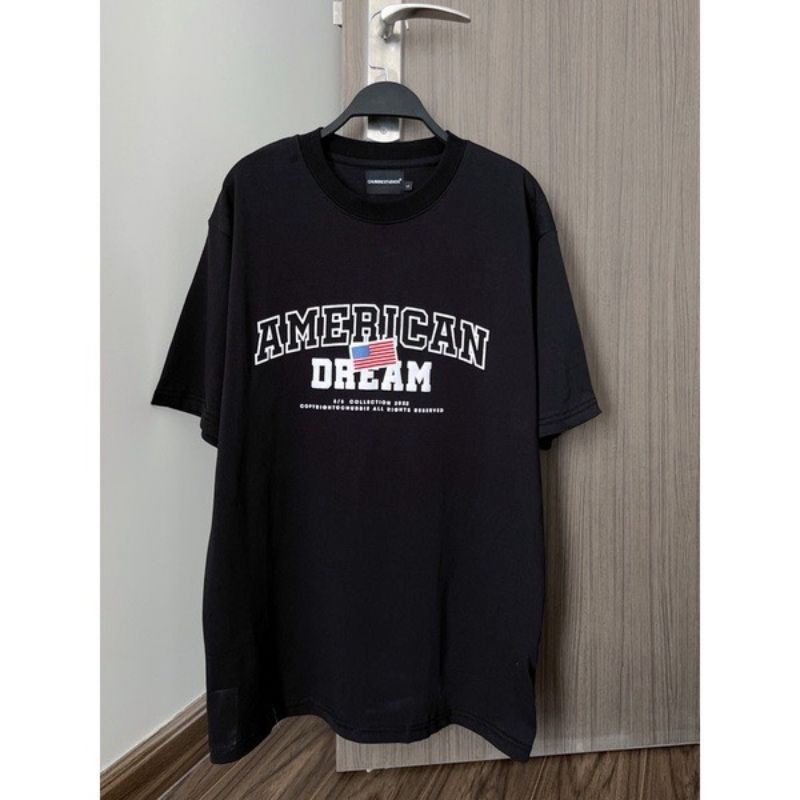 Áo thun tay lỡ 🔥Có size🔥unisex American Dream