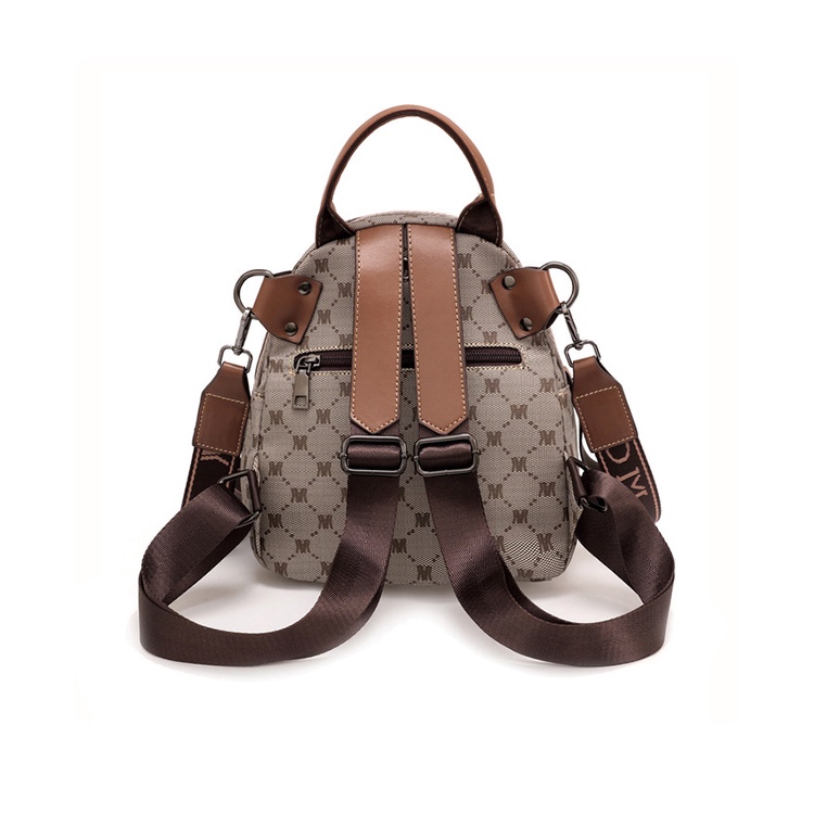 Balo CHUWANGLIN bằng nylon chống thấm nước in họa tiết thời trang dành cho nữ