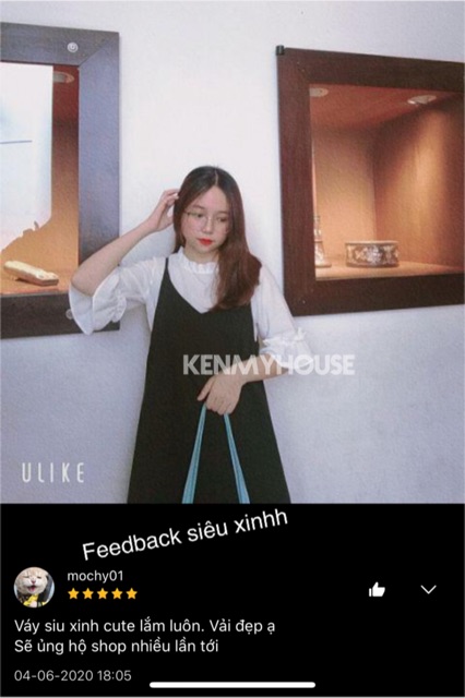 Set áo và yếm dây ( hình thật )
