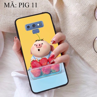 Ốp lưng Samsung Note 9 viền dẻo TPU BST Pig Cute