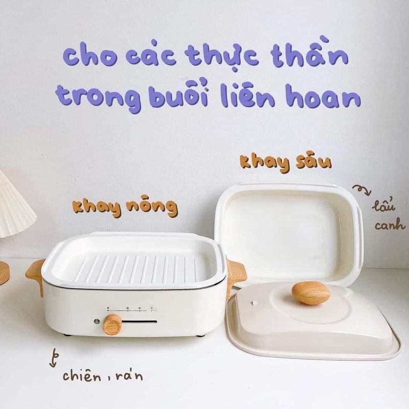 Bếp lẩu nướng đa năng