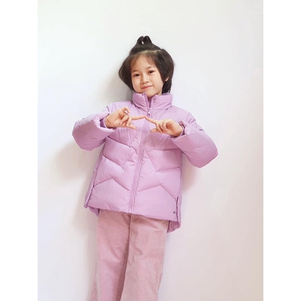 Áo phao lông vũ bé gái xuất Hàn