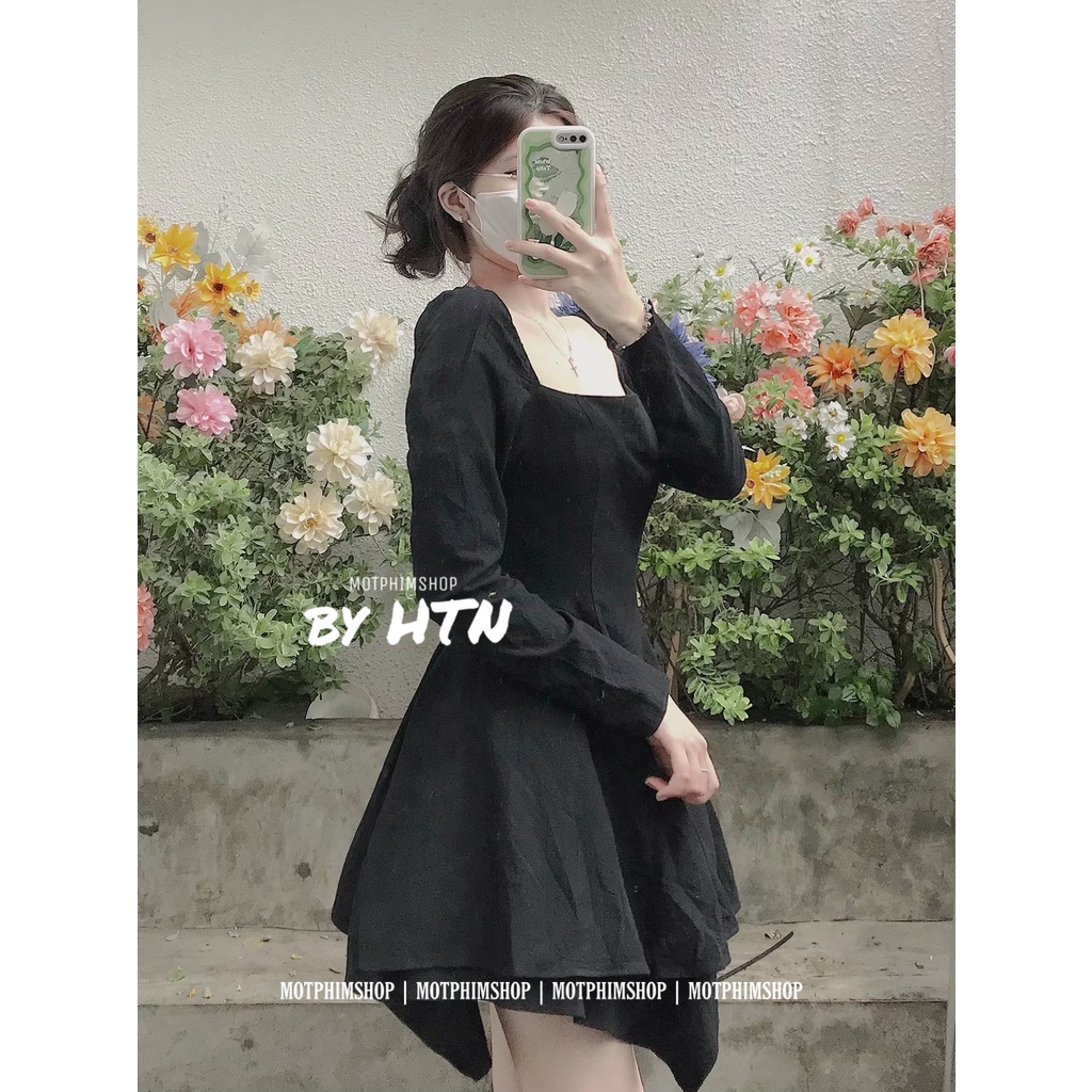 AME DRESS, ĐẦM TAY DÀI DÁNG XÒE