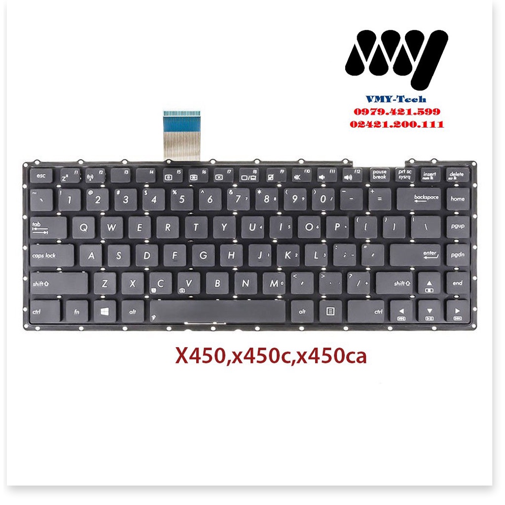 P̷H̷Ụ̷ ̷K̷I̷Ệ̷N̷ ̷S̷Ố̷ Bàn phím laptop Asus X452 X452L X452C X452CP X452VP X452EA