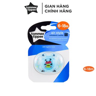 Ty ngậm silicon Tommee Tippee 6-18 tháng vỉ 1 cái