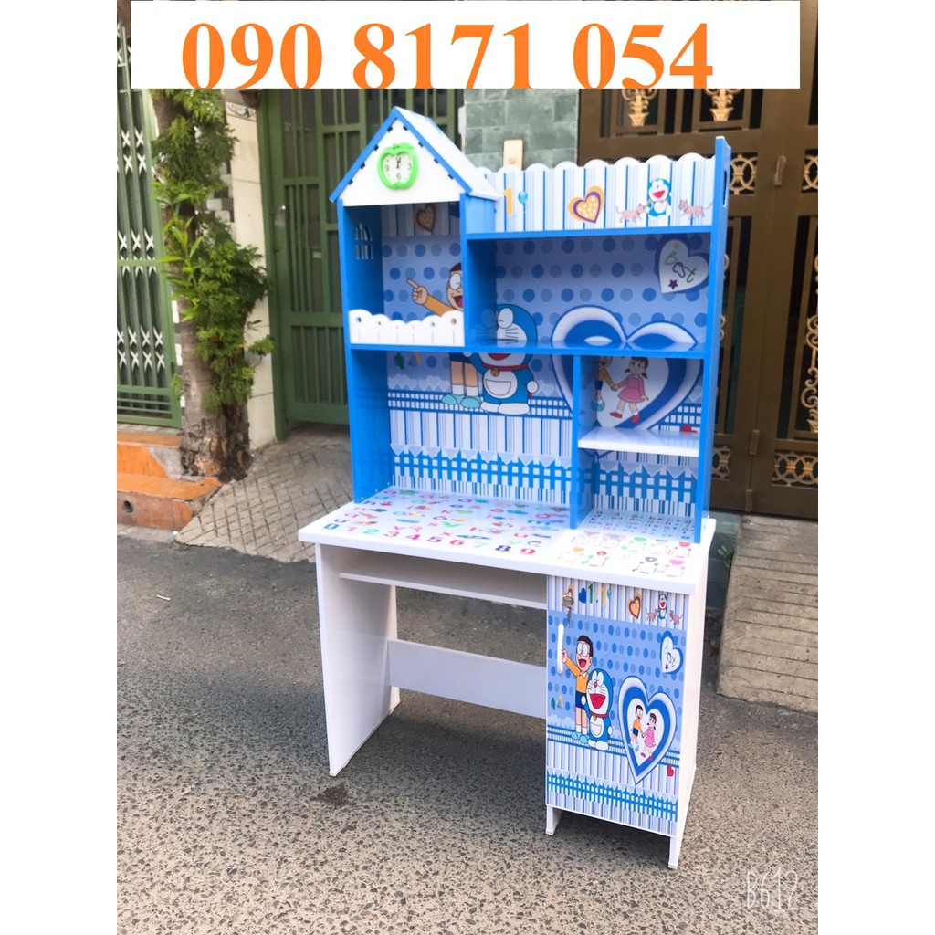 bàn học sinh mẫu mới 2021 cho bé tiểu học, hình ảnh in 3D sắc nét, nhiều mẫu mã đẹp