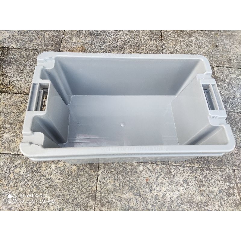 Khay nhựa hải sản chồng xếp 2 chiều cao cấp
