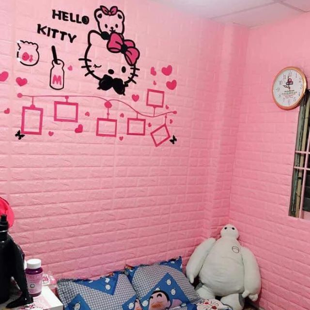 Xốp dán tường decal 5mm công ty Nguyên Phong ship rẻ nhất