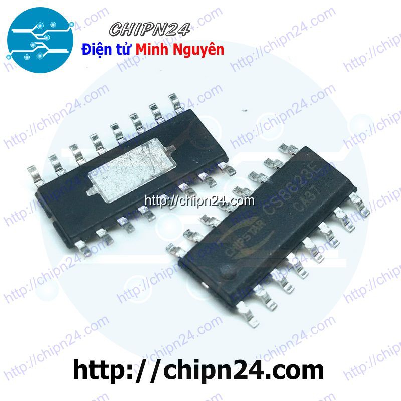 [1 CON] IC CS8623 SOP-16 (SMD Dán) (25W Class D CS8623E 8623E 8623)