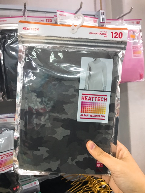Áo giữ nhiệt heattech Uniqlo trẻ em