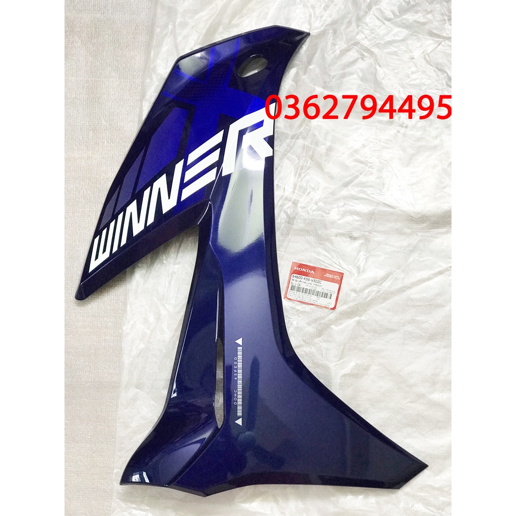 Dàn áo Winner X bản Xanh than 2019 thể thao Zin chính hãng Honda