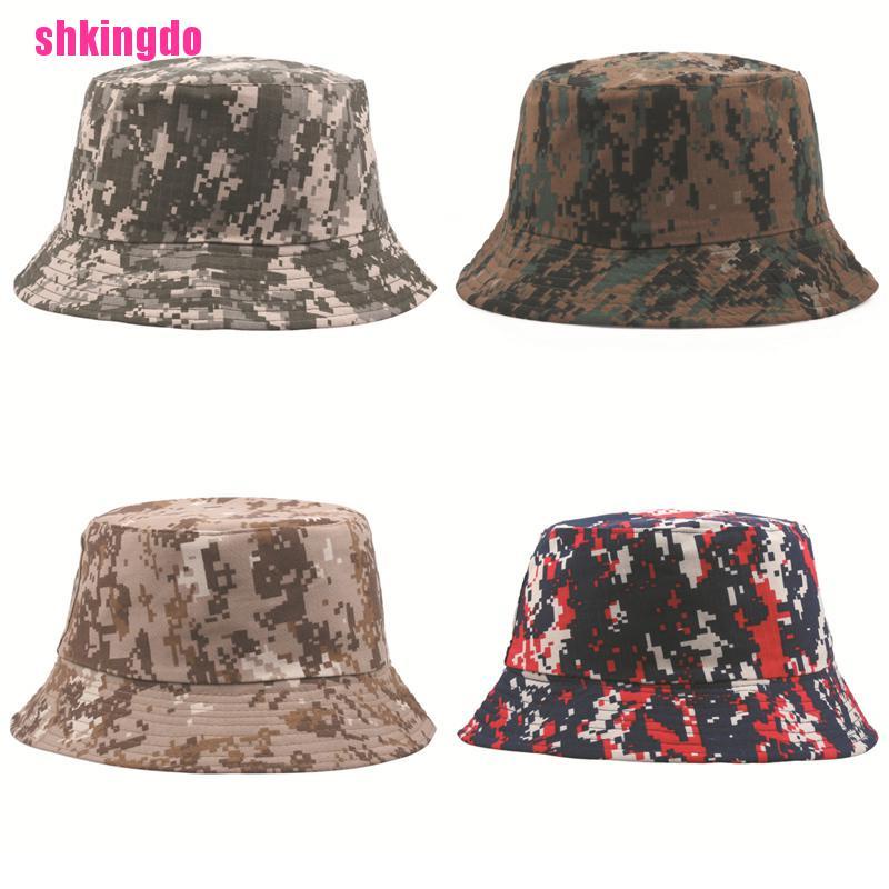 Nón bucket họa tiết rằn ri thời trang đi biển cho nam và nữ