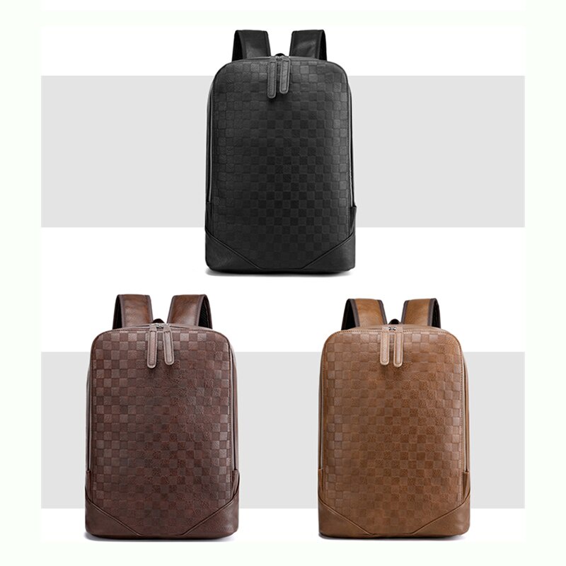 Ba Lô Da Pu Đựng Laptop Chống Thấm Nước 2022 Phong Cách Doanh Nhân Sang Trọng Cho Nam