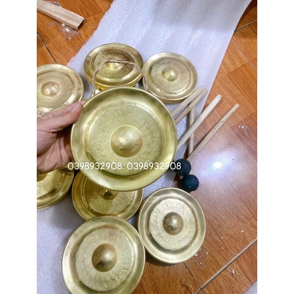 Chiêng đồng 16 cm liệu bằng đồng nguyên
