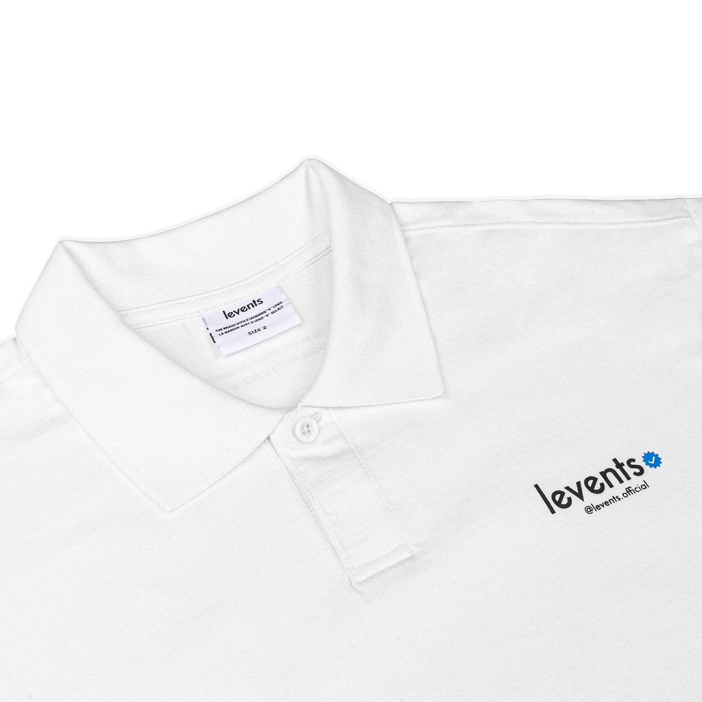 Áo Polo Levents Mini Popular/ White