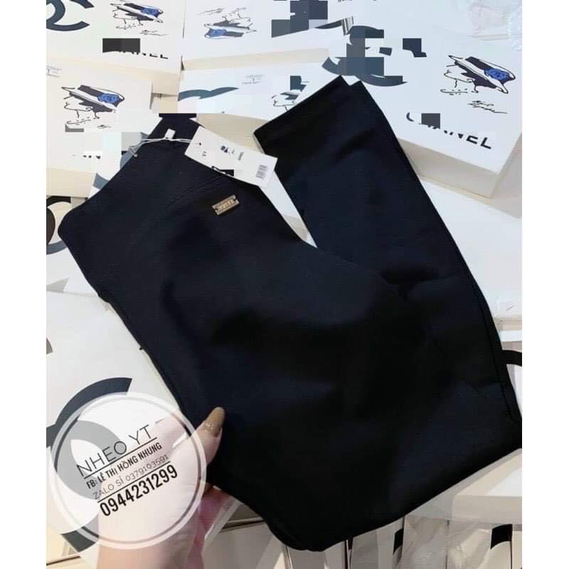 quần legging cạp cao hàng xuất kèm hộp