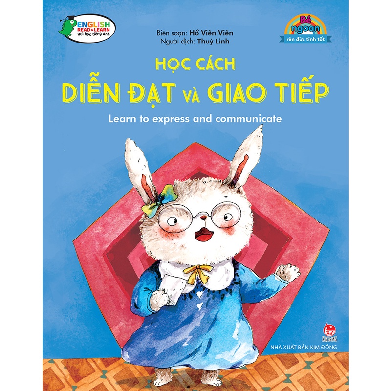 Sách Lẻ - Bé ngoan rèn đức tính tốt ( Song ngữ ) ( Bộ 10 cuốn )