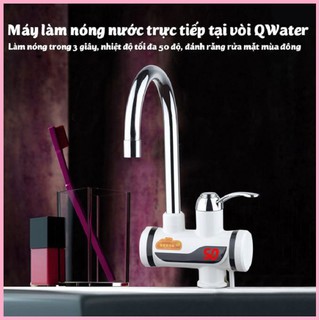 re0378 Vòi nước nóng lạnh 2 chế độ xử lý trực tiếp tại vòi có LED-Vòi nóng lạnh-Vòi rửa chén nóng lạnh-Vòi lavabo nóng