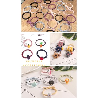 Set thun cột tóc xinh xắn