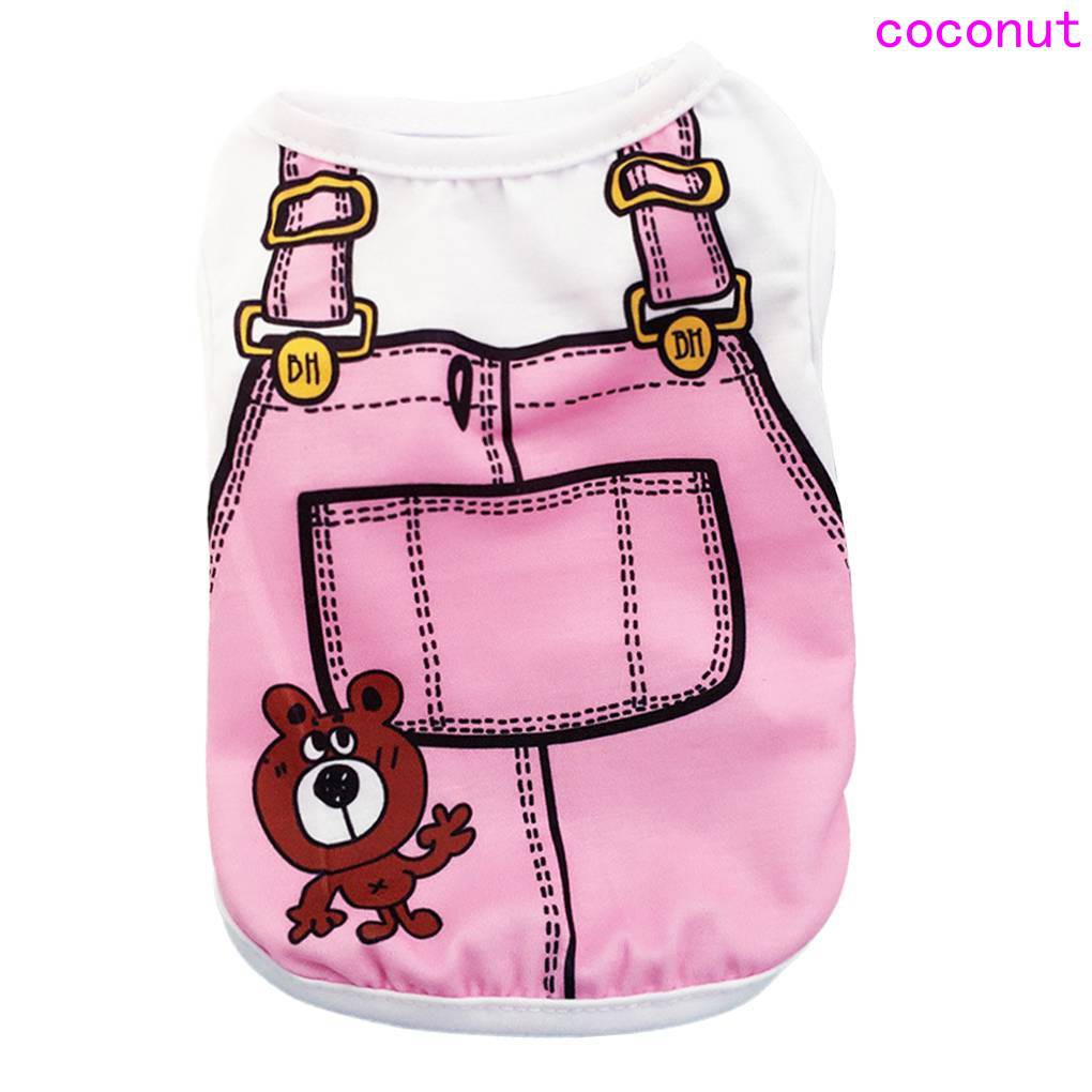Áo Thun Cotton Cho Thú Cưng