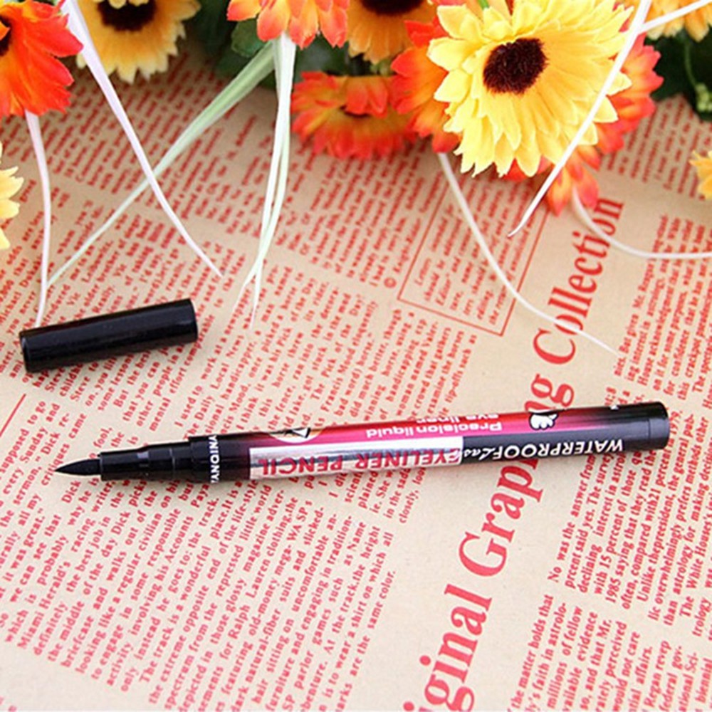 (hàng Mới Về) Bút Kẻ Mắt Dạng Lỏng Màu Đen 2.5ml Dành Cho Nữ | BigBuy360 - bigbuy360.vn