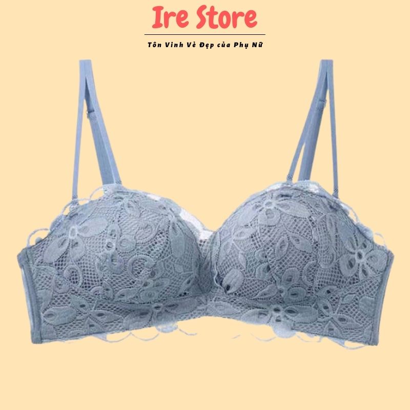 Áo Ngực Su Ren Nâng Ngực Đệm Dày HeeS FL16