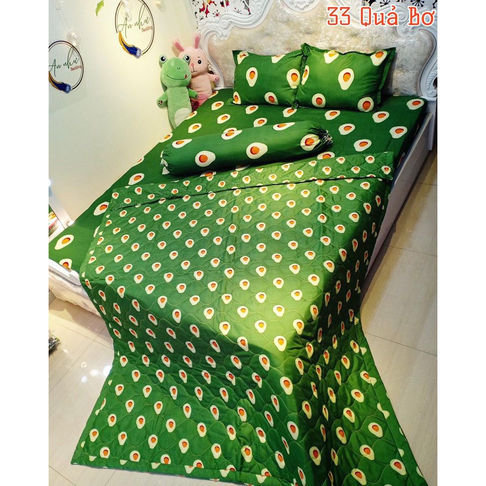 Chăn hè mền trần bông 1m8x2m vải cotton poly-totobedhcm1533