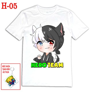 Áo Thun Hero Team (tặng kèm móc khóa)