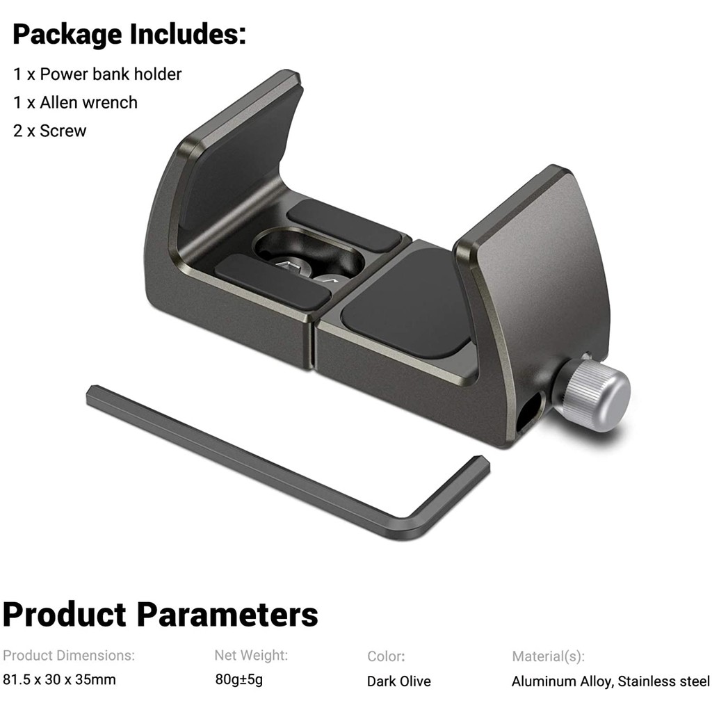 Giá đỡ Pin dự phòng đa năng - SmallRig Universal Power Bank Holder 2790